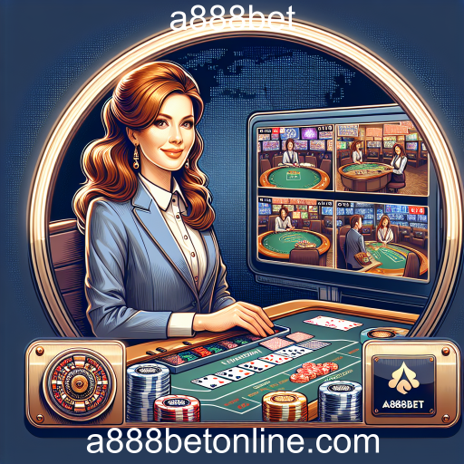 Descubra o Mundo do Cassino Ao Vivo no a888bet